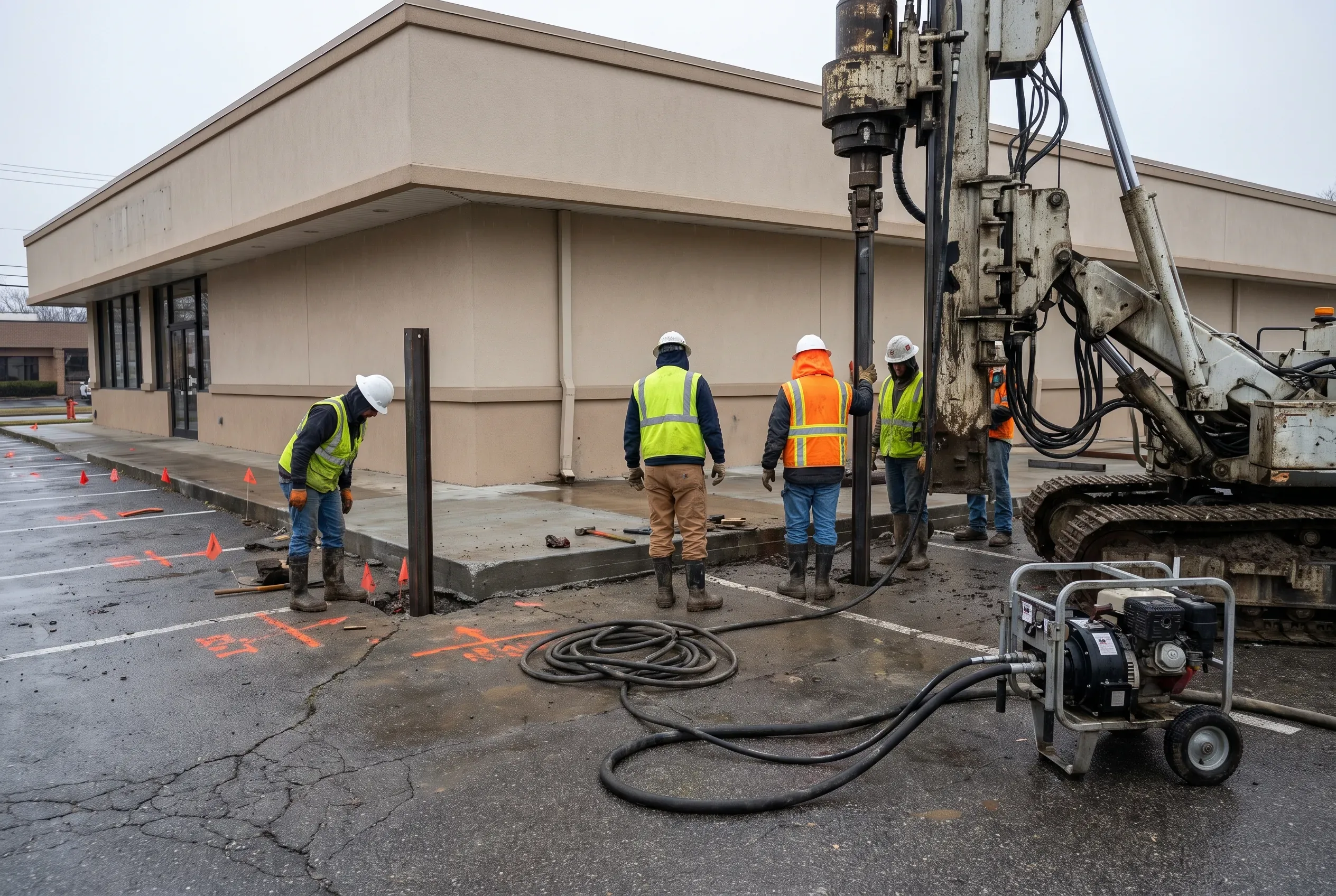 Commercial Foundation Repair in New Braunfels, TX