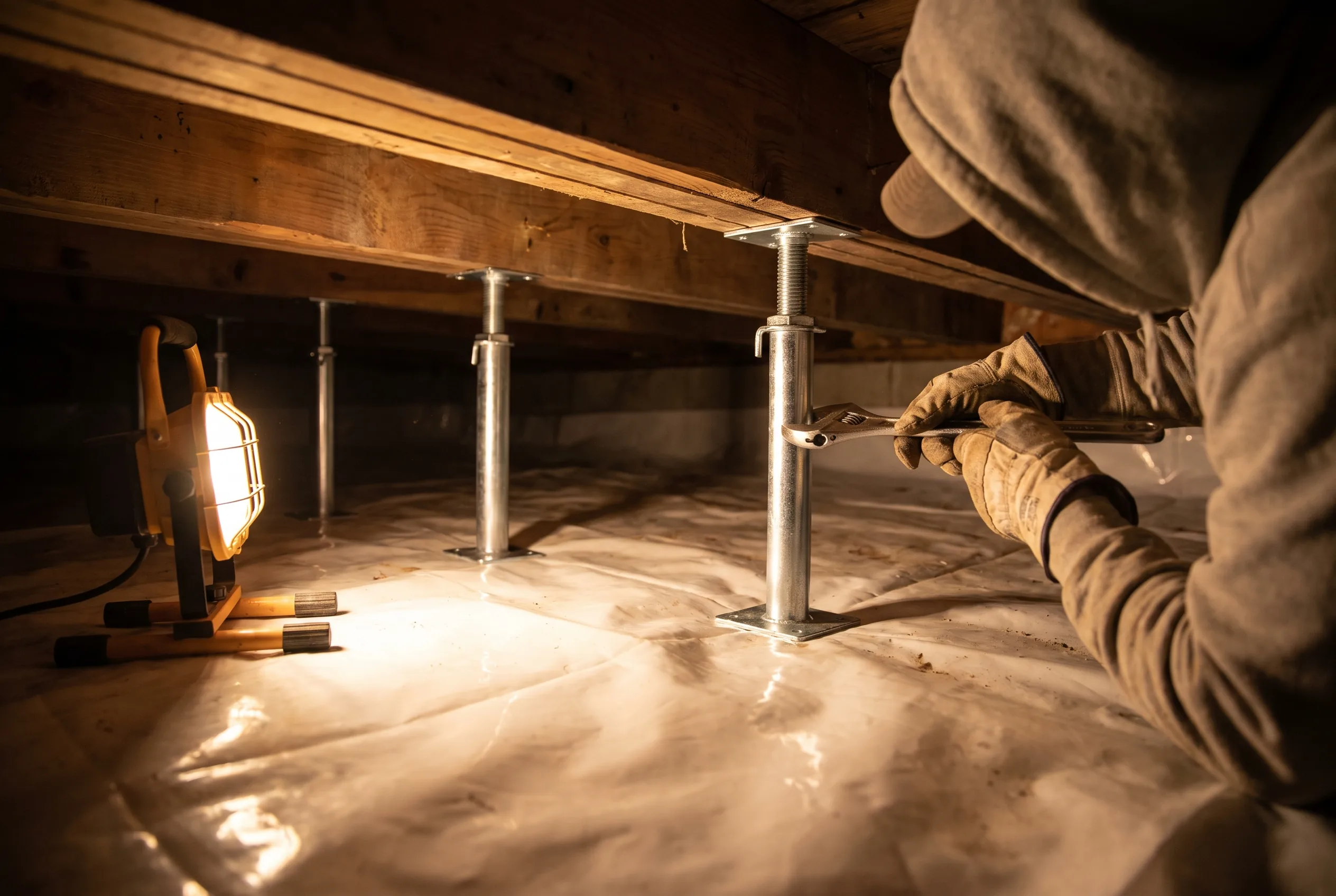 Crawl Space & Moisture Repair in New Braunfels, TX
